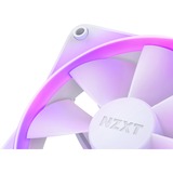 NZXT F140 RGB DUO Twin 140x140x25, Gehäuselüfter weiß, 2er Pack, inkl. RGB-Controller, 140 mm