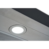 Respekta Cara (CH44199IX-21), Dunstabzugshaube edelstahl/schwarz, 90 cm