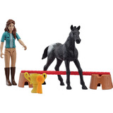 Schleich Pocket Set! Turniersieg mit Flocke, Spielfigur 