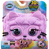 Spin Master Purse Pets - Flauschi Katze, Tasche rosa