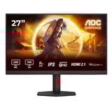AOC U27G4R DualFrame, Gaming-Monitor 68.6 cm (27 Zoll), schwarz (matt), UltraHD/FullHD, Fast-IPS, HDMI, DP, USB-Hub, 320Hz Panel