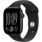 Apple Watch Series 12, Smartwatch schwarz, Aluminium, 46 mm, Sportarmband schwarz M/L