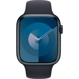 Apple Watch Series 9, Smartwatch dunkelblau/dunkelblau, Aluminium, 45 mm, Sportarmband, Cellular