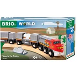 BRIO World Santa Fe Zug, Spielfahrzeug Trains of the World