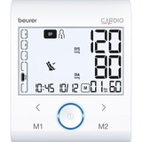 Beurer BM 96 Cardio mit EKG-Funktion, Blutdruckmessgerät weiß/grau