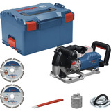 Bosch Akku-Mauernutfräse GNF 18V-40 Professional solo, 18Volt blau/schwarz, ohne Akku und Ladegerät, in L-BOXX