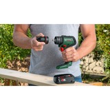 Bosch Akku-Schlagbohrschrauber AdvancedImpact 18V-80 QuickSnap grün, 2x Li-Ionen Akku 2,5Ah, Koffer, POWER FOR ALL ALLIANCE