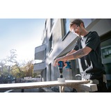 Bosch Professional Akku-Bohrschrauber GSR 18V-45 Professional, 18Volt blau/schwarz, 2x Li-Ionen Akku 3,0Ah, in L-BOXX