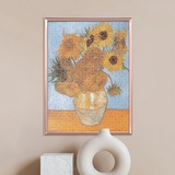 Clementoni Museum Collection: Van Gogh - Vase mit Sonnenblumen, Puzzle 1000 Teile