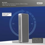 Digitus DA-71157 USB M.2 SSD , Laufwerksgehäuse aluminium, NVMe 20Gbps USB3.2 