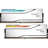 G.Skill DIMM 64 GB DDR5-6000, Arbeitsspeicher silber, F5-6000J2836G32GX2-TR5S, Trident Z5 Royal, INTEL XMP