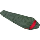 High Peak Black Arrow, Schlafsack grün/rot