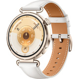 Huawei Watch GT 6 41mm (Konsu-B19L), Smartwatch gold, weißes Lederverbundarmband