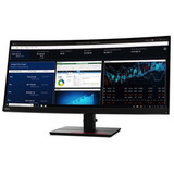Lenovo THINKVISION P34W-20 Generalüberholt, LED-Monitor 86.7 cm (34.1 Zoll), schwarz, WQHD, IPS, Curved, USB-C