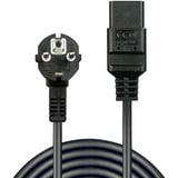 Lindy Kaltgerätekabel Schutzkontakt > IEC C19, 2 Meter schwarz