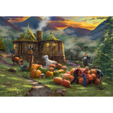Schmidt Spiele Thomas Kinkade Studios: Harry Potter - Hagrid‘s Hut, Puzzle 1000 Teile