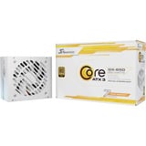 Seasonic Core GX-650-V2-WHITE 650W, PC-Netzteil weiß, 1x 12-Pin High Power GPU, 2x PCIe, Kabalmanagement, 650 Watt