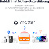 SwitchBot Hub Mini Matter, Zentrale weiß