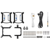 Thermaltake MAGFloe 420 Ultra ARGB Sync AIO Liquid Cooler, Wasserkühlung weiß, Snow Edition