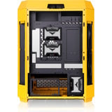 Thermaltake The Tower 600 Bumblebee, Tower-Gehäuse dunkelgelb, Tempered Glass x 3