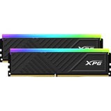 ADATA DIMM 64 GB DDR4-3600 (2x 32 GB) Dual-Kit , Arbeitsspeicher schwarz, AX4U360032G18I-DTBKD35G, XPG Spectrix D35G, INTEL XMP
