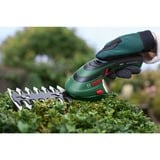 Bosch Heimwerken & Garten Akku-Strauch & Grasscheren-Set Isio grün/schwarz, Li-Ionen Akku 1,5Ah 3,6Volt