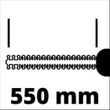 EINHELL Heckenschere GC-EH 6055/1 rot/schwarz, 600 Watt