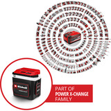 EINHELL Power X-Change TE-COL 18/27 Li-Solo, Kühlbox schwarz/rot, ohne Akku