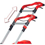 EINHELL Professional Akku-Rasenmäher RASARRO 36/40, 36Volt (2x18V) rot/schwarz, 2x Li-Ionen Akku 4,0Ah