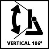 EINHELL TE-CL 18/2000 LiAC Solo, Leuchte rot/schwarz, ohne Akku und Ladegerät