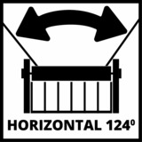 EINHELL TE-CL 18/2000 LiAC Solo, Leuchte rot/schwarz, ohne Akku und Ladegerät