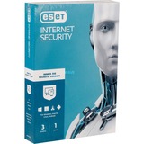 ESET Internet Security 2021, Sicherheit-Software Deutsch, 1 Jahr, Mini Box