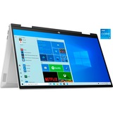 HP Pavilion x360 15-er0055ng, Notebook silber, Windows 10 Home 64-Bit