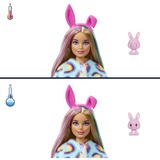 Mattel Barbie Cutie Reveal Puppe mit Hasen-Plüschkostüm und 10 Überraschungen 