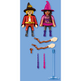 PLAYMOBIL 72023 DuoPack Hexe und Zauberer, Konstruktionsspielzeug 
