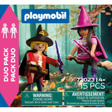 PLAYMOBIL 72023 DuoPack Hexe und Zauberer, Konstruktionsspielzeug 