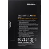 Samsung 870 EVO 2 TB, SSD SATA 6 Gb/s, 2,5", intern