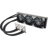 SilverStone SST-XE360PDD, Wasserkühlung schwarz/silber