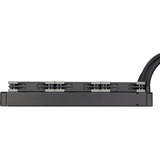 SilverStone SST-XE360PDD, Wasserkühlung schwarz/silber