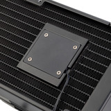 SilverStone SST-XE360PDD, Wasserkühlung schwarz/silber