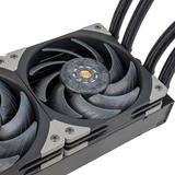 SilverStone SST-XE360PDD, Wasserkühlung schwarz/silber
