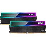 ADATA DIMM 32 GB DDR5-6000 (2x 16 GB) Dual-Kit, Arbeitsspeicher schwarz, AX5U6000C4816G-DCNKRBK, XPG NOVAKEY RGB Black, INTEL XMP, AMD EXPO