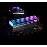 ADATA DIMM 32 GB DDR5-6000 (2x 16 GB) Dual-Kit, Arbeitsspeicher schwarz, AX5U6000C4816G-DCNKRBK, XPG NOVAKEY RGB Black, INTEL XMP, AMD EXPO
