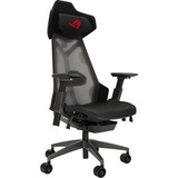 ASUS ROG Destrier Gaming-Stuhl black schwarz/grau, mobile Gaming-Armstützmodus, Akustikpaneel