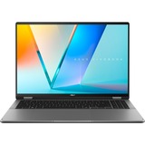 ASUS Vivobook 16 Flip (TP3607SA-RJ033W), Notebook grau, Intel® Core™ Ultra 7 256V, Intel® Arc™ Graphics, 16 GB LPDDR5X, 1 TB (1 TB SSD), Windows 11 Home 64-Bit