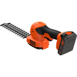 BLACK+DECKER Akku-Grasschere und -Strauchschere BCSS18D1, 18Volt orange, Li-Ionen Akku 2,0Ah