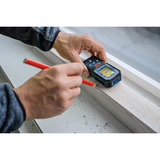 Bosch Professional Laser-Entfernungsmesser GLM 40-31 Professional blau/schwarz, Reichweite 50m, rote Laserlinie