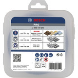 Bosch X-LOCK Trenn- und Fächerschleifscheiben-Set 125mm, CMW, Trennscheibe 5-teilig