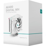 DeepCool AK400 Digital WH, CPU-Kühler weiß, 120 mm