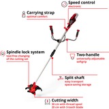 EINHELL Akku-Motorsense AGILLO 18/200 rot/schwarz, ohne Akku und Ladegerät